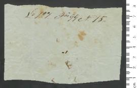 Sinal de [José], criança exposta n.º 15 de 1850