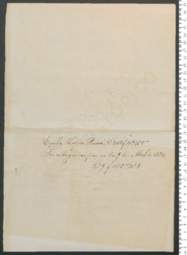 Processo de entrega de Emília Lopes Pereira, criança exposta, matriculada n.º 5 de 1912