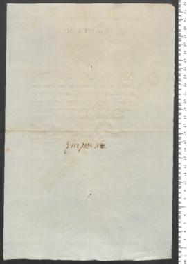Sinal de José, criança exposta n.º 22 de 1845