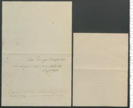 Processo de entrega de Lídia Domingos, criança exposta n.º 75 de 1920