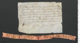 Sinal de Joaquim António Simas, criança exposta n.º 6 de 1809