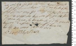 Sinal de António, criança exposta n.º 1619 de 1809