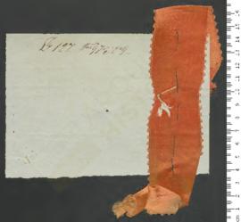 Sinal de José Jerónimo, criança exposta n.º 9 de 1850
