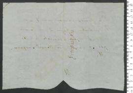 Sinal de Manuel Joaquim, criança exposta n.º 15 de 1846