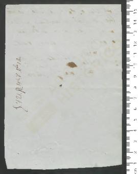 Sinal de Anastácio Garcia, criança exposta n.º 16 de 1846