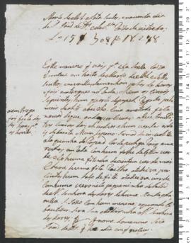Sinal de João de Deus, criança exposta n.º 278 de 1790