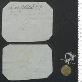 Processo de entrega de Bernardo, criança exposta n.º [857] de 1832