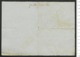 Sinal de João Gomes, criança exposta n.º 12 de 1825