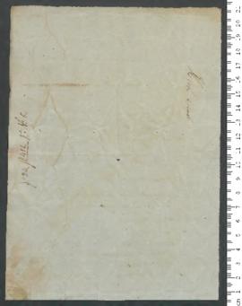 Sinal de António Maria, criança exposta n.º 6 de 1829