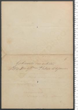Sinal de Gertrudes, criança exposta n.º 7 de 1900