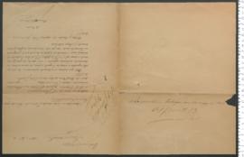 Processo de entrega de Amândio, criança exposta n.º 191 de 1889