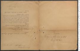 Processo de entrega de Virgínia, criança exposta n.º 56 de 1901