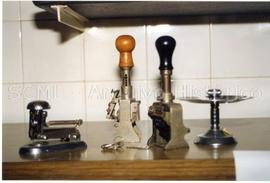 [Plano de agrafador e carimbos da antiga Farmácia Central]