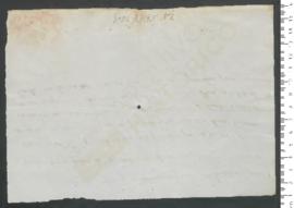 Sinal de Josefina Amália, criança exposta n.º 2 de 1829