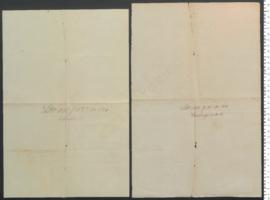 Processo de entrega de Cecília, criança exposta n.º 124 de 1891