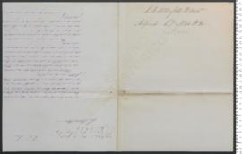 Processo de entrega de Alfredo, criança exposta n.º 1005 de 1871