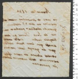 Sinal de José Lucas, criança exposta n.º 18 de 1845