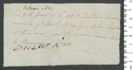 Sinal de Vitorino, criança exposta n.º 47 de 1815