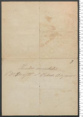 Sinal de Teodora, criança exposta n.º 11 de 1900
