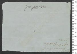 Sinal de Inácia de São Marcos, criança exposta n.º 28 de 1845