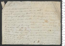 Sinal de Mariana do Carmo, criança exposta n.º 21 de 1809