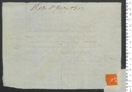 Processo de entrega de Carolina, criança exposta n.º 817 de 1852