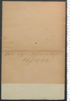 Processo de entrega de Maria, criança exposta n.º 60 de 1904