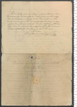 Sinal de Sebastião, criança exposta n.º 1 de 1911