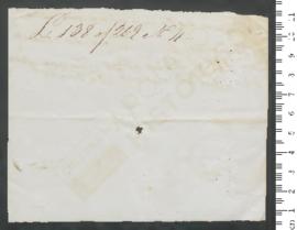 Sinal de António, criança exposta n.º 4 de 1858