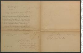 Processo de entrega de José, criança exposta n.º 16 de 1889