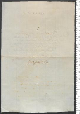 Sinal de Joana, criança exposta n.º 23 de 1845