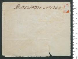 Processo de entrega de Tomás, criança exposta n.º 1743 de 1848