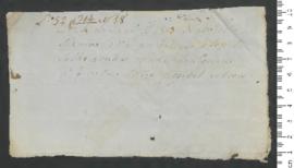 Sinal de Inácio, criança exposta n.º 18 de 1809