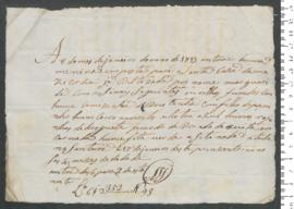 Sinal de Margarida, criança exposta n.º 43 de 1813