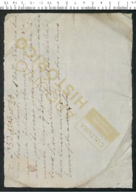 Sinal de Genoveva, criança exposta n.º 14 de 1809