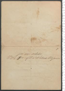 Sinal de José, criança exposta n.º 10 de 1900
