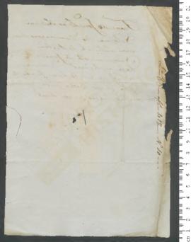 Sinal de Damiana, criança exposta n.º 10 de 1826