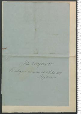 Processo de entrega de Ilda, criança exposta n.º 29 de 1903