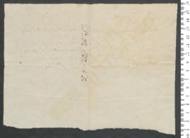 Sinal de Simão Luís, criança exposta n.º 5 de 1830