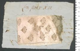 Sinal de Maria da Conceição, criança exposta n.º 22 de 1819