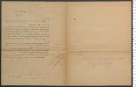 Processo de entrega de José, criança exposta n.º 235 de 1899