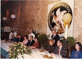 [Retrato de grupo no jantar comemorativo do bicentenário da Lotaria Nacional]
