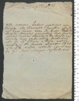 Sinal de Emídia, criança exposta n.º 25 de 1809