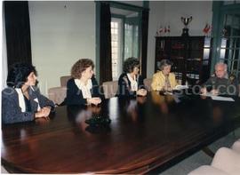 [Retrato de grupo no âmbito da assinatura do protocolo de cooperação entre a Misericórdia de Lisb...