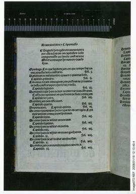 [Pormenor da folha n.º 1 verso da edição impressa do Compromisso da Confraria da Misericórdia em ...