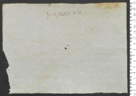 Sinal de Francisco António, criança exposta n.º 12 de 1845
