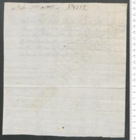 Sinal de Sebastião, criança exposta n.º 1379 de 1806