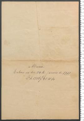 Sinal de Maria, criança exposta n.º 10 de 1911