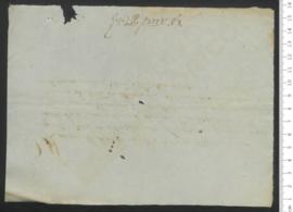 Sinal de Venâncio José da Rocha, criança exposta n.º 8 de 1825