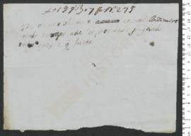 Sinal de António Casimiro e de António Bento, crianças expostas n.º 275 e 276 de 1790